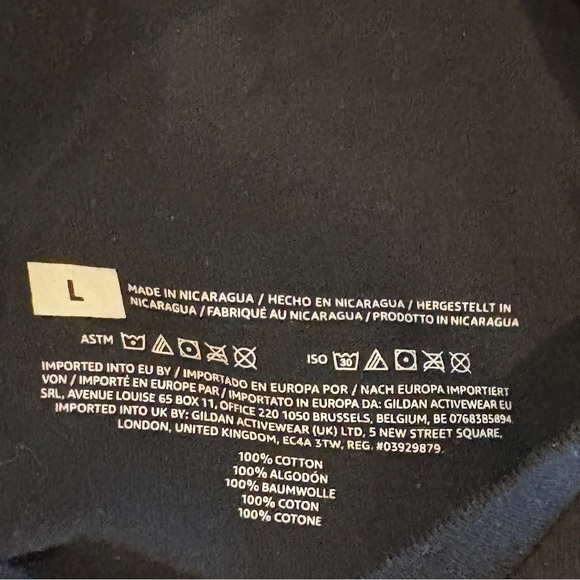 Men’s That’s What I Do I Play Poker and I Know Things, Black + White, Size Large - Picture 3 of 3